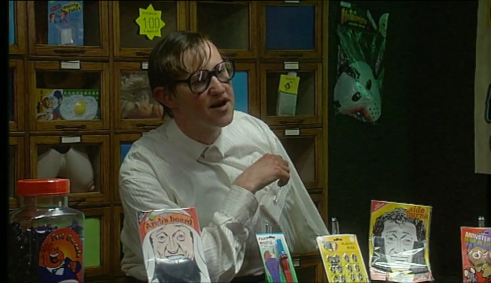 - ISN'T THIS THE JOKE SHOP? - PLASTIC TITS IN THE WINDOW, 