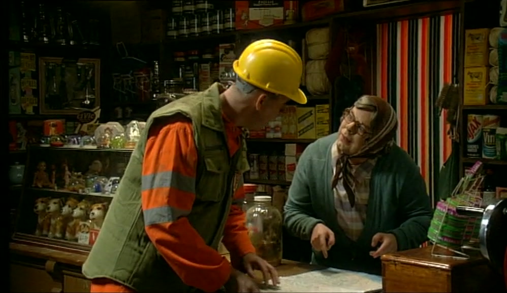 - WHAT DO THEY MEAN? - THEY'RE THE ROADS. 
