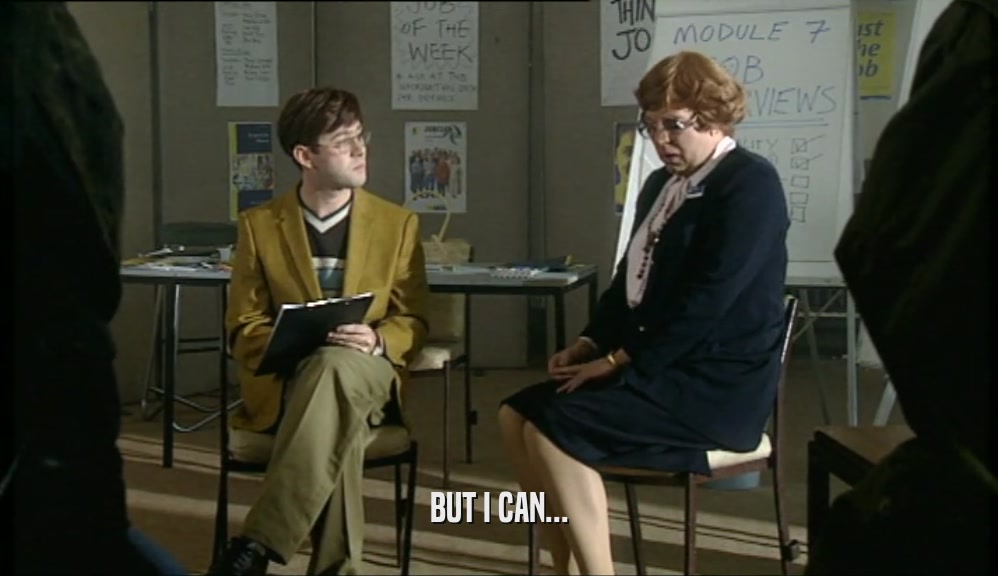 BUT I CAN...  