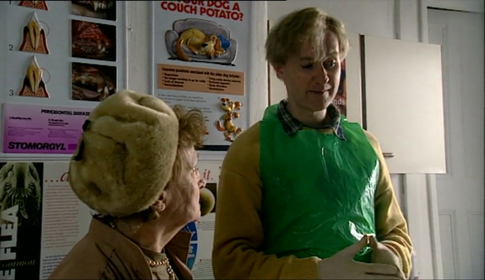 IF WE HAD MORE TIME, I'D SUGGEST AN IRON RICH DIET, BUT IT'S QUITE SERIOUS. 