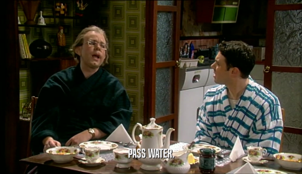 PASS WATER.  