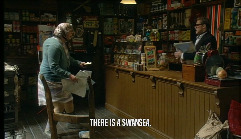 THERE IS A SWANSEA.  