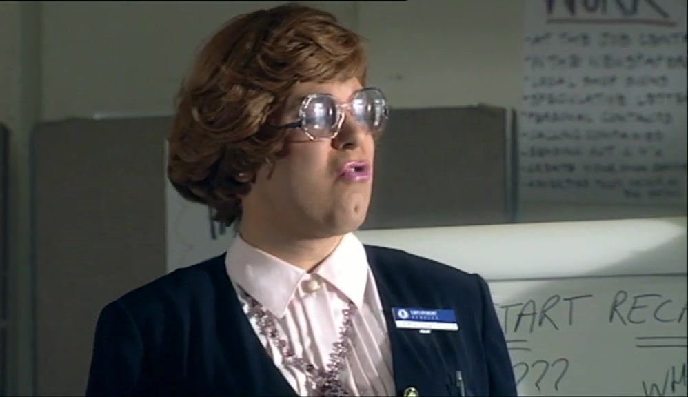 THAT WAS A JOKE, ROSS. DON'T CRACK YOUR FACE, WILL YOU. 