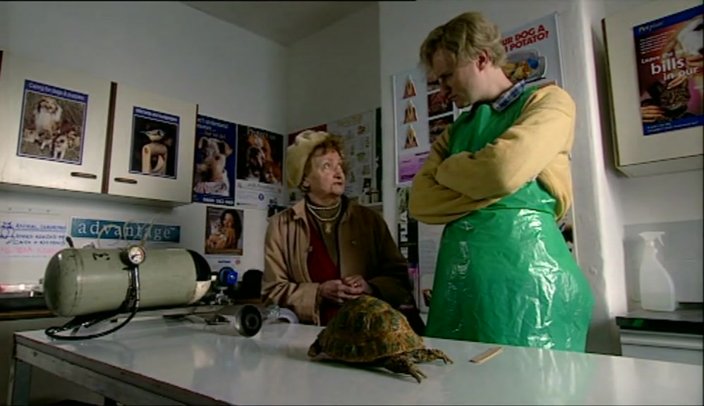 HE'S HARDLY TOUCHED HIS LETTUCE IN WEEKS, MR CHINNERY. 