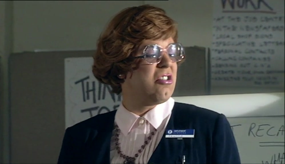 THAT WAS A JOKE, ROSS. DON'T CRACK YOUR FACE, WILL YOU. 