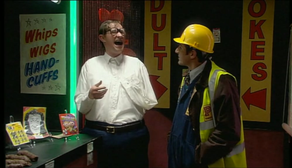 HA, HA, HA! BLOODY CRAB'S EGGS, INNIT.  