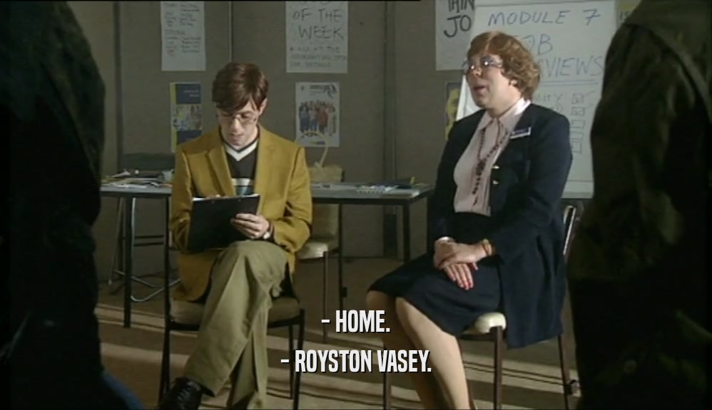 - HOME. - ROYSTON VASEY. 