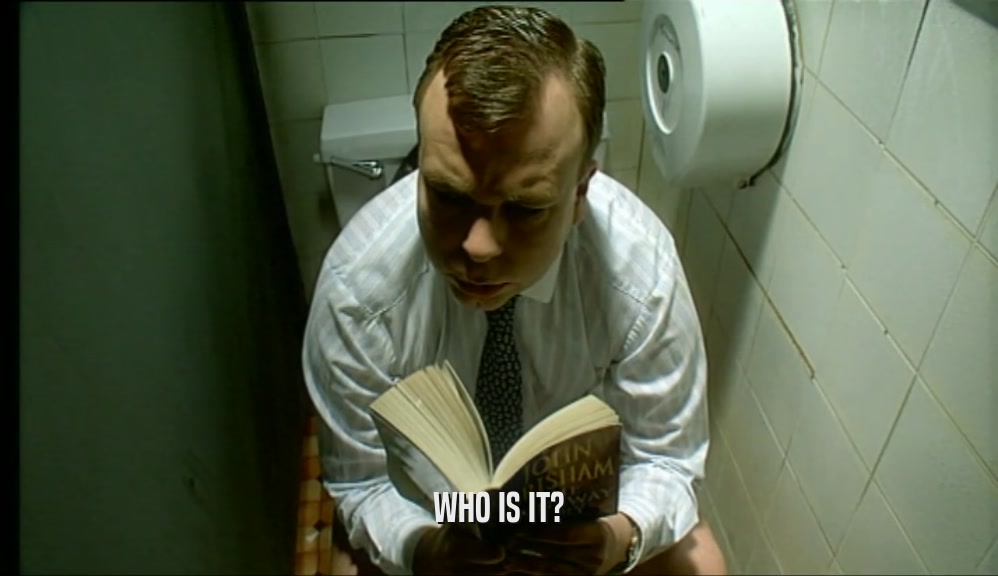 WHO IS IT?  
