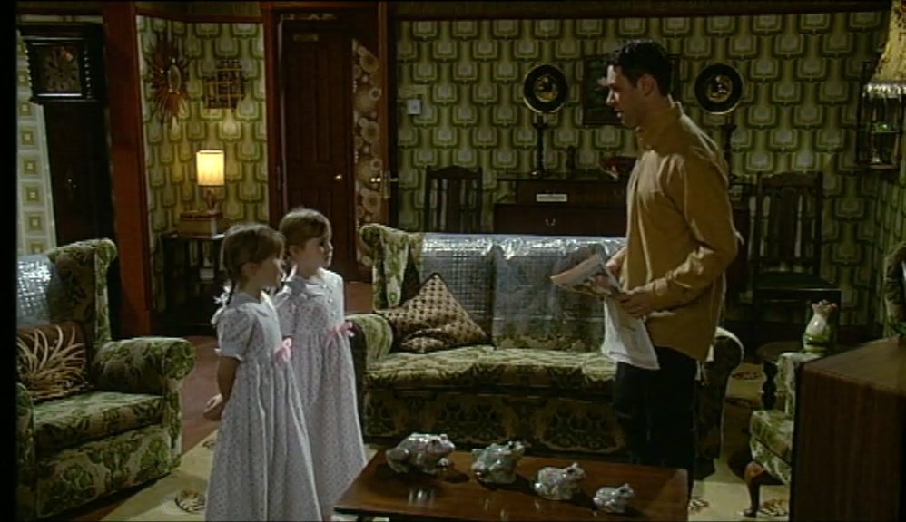 RADCLIFFE, FETCH THE BLINDFOLD. WE'RE GOING TO PLAY WIND IN THE WILLOWS. 