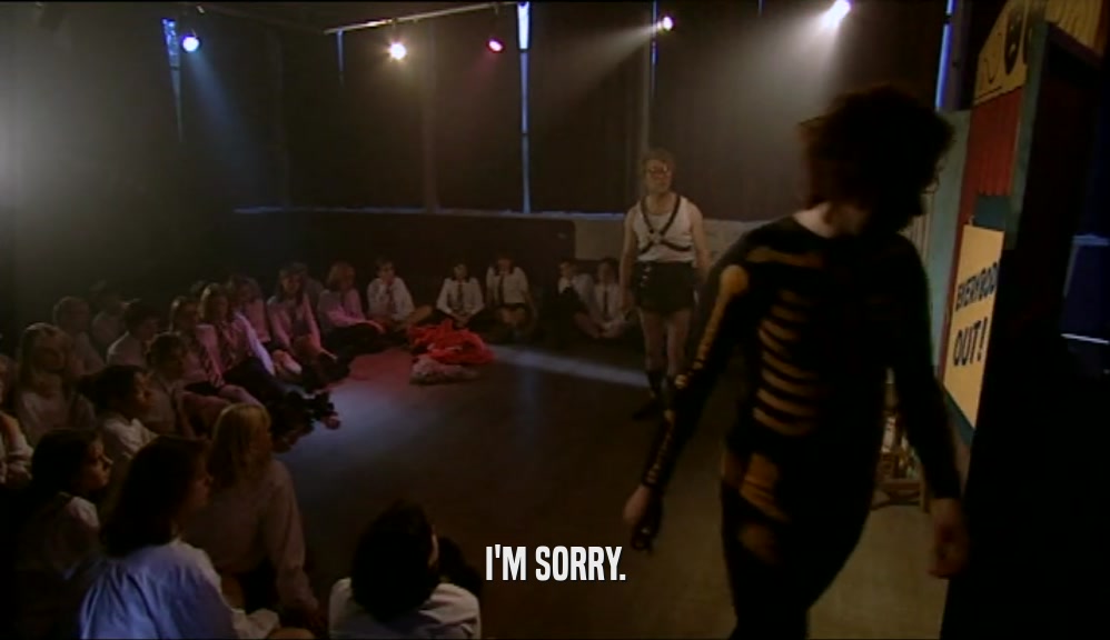 I'M SORRY.  