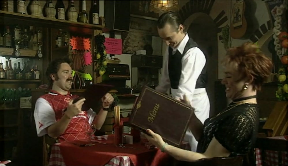 - BACK FROM ME HOLIDAYS. - SHE'LL BE ON TABLES NEXT. 
