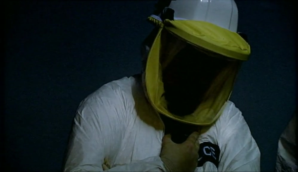 - OVER RADIO: SIR.? - NOT NOW. 