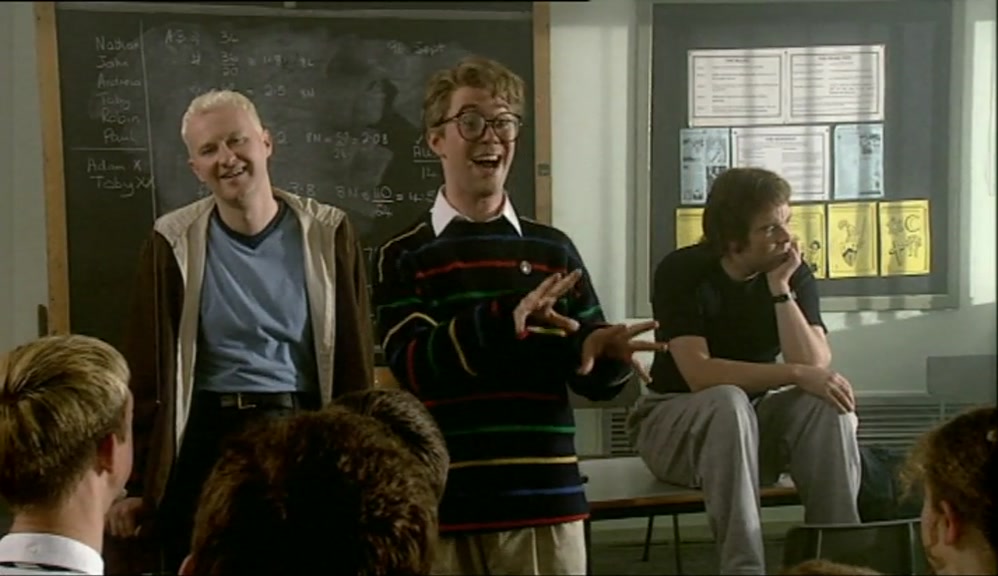 WITH THAT LEGZ-A-WHAT'S-IT THEATRE COMPANY. I LIKED HIM IN THAT, 