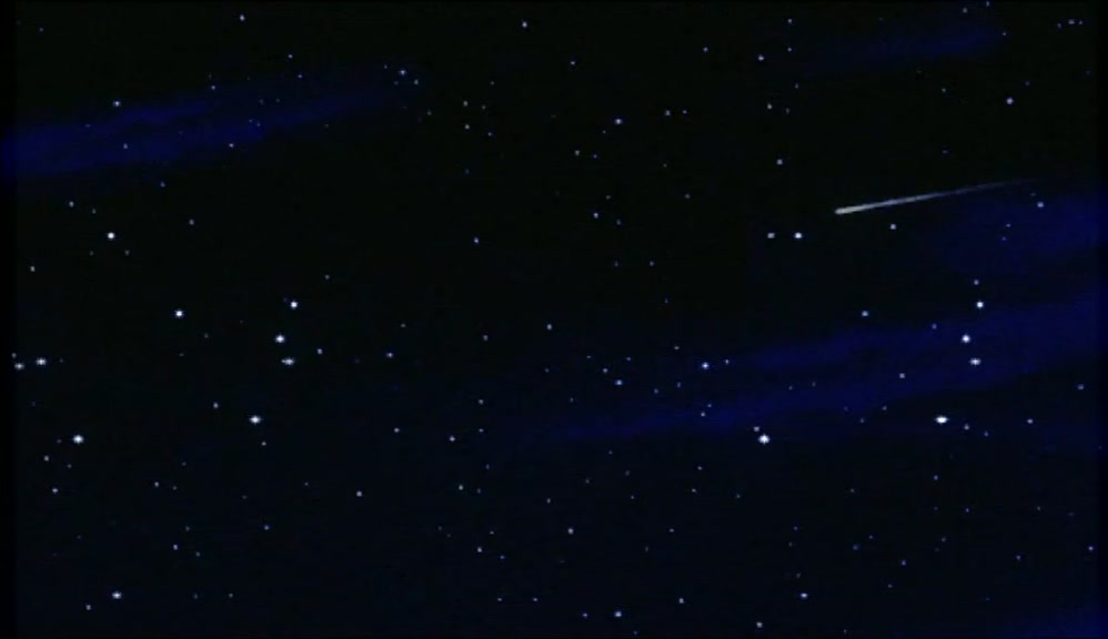 LOOK, EDWARD, A SHOOTING STAR. SHALL WE MAKE A WISH? 