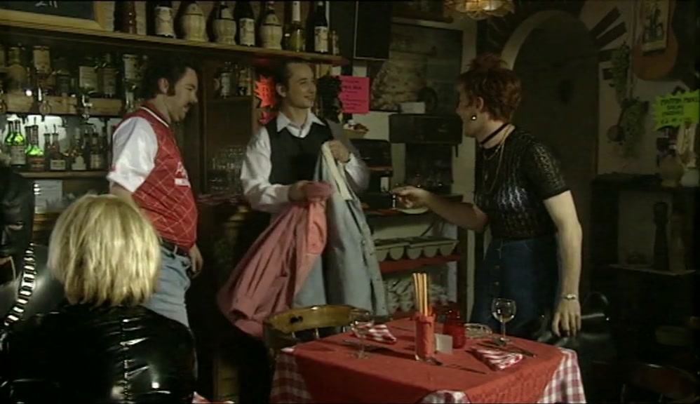 - ME TOY BOY'S COMING. - I'LL GIVE HER A TOY BOY... 