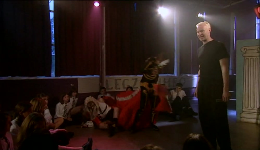 COME ON, KIDS! GET CLAPPING. THE MORAL OF THIS STORY... 