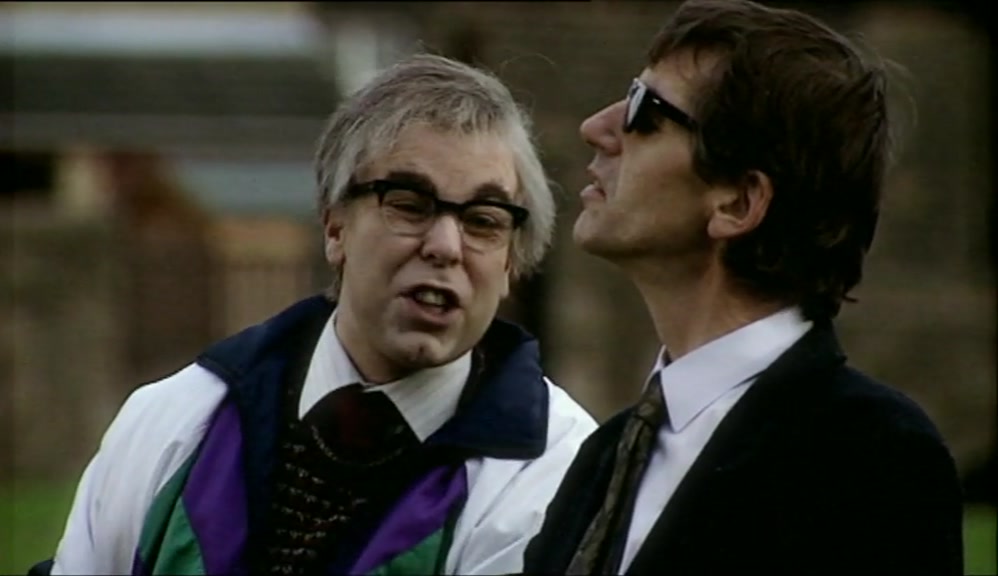 YOU ARE IN A PARK ON A BENCH TALKING TO A MAN - ME. 