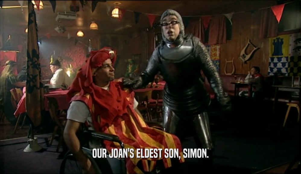 OUR JOAN'S ELDEST SON, SIMON.  