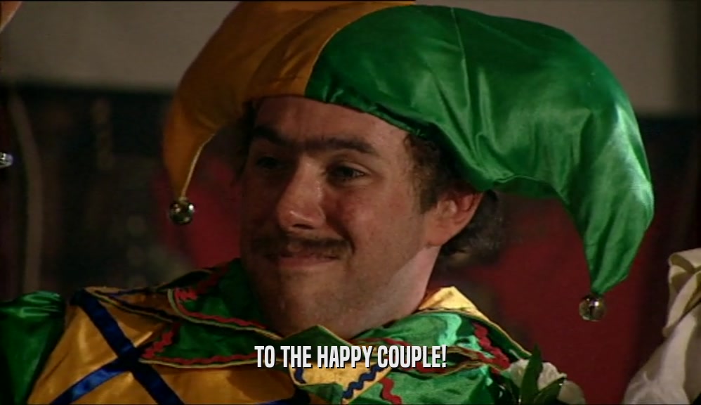 TO THE HAPPY COUPLE!  