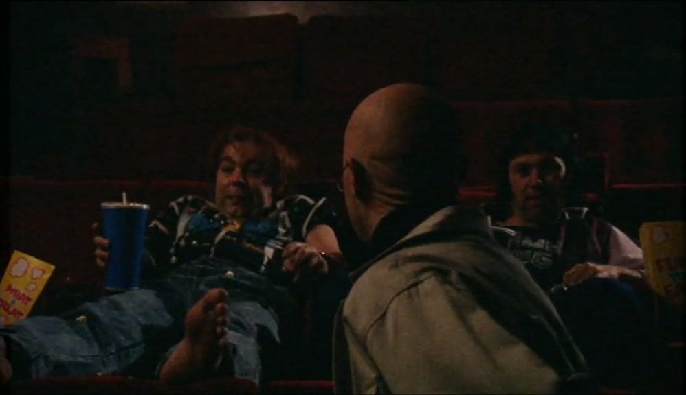 - YOU'RE IN WRONG BLOODY FILM. - IF YOU DON'T LIKE IT, LEAVE. 