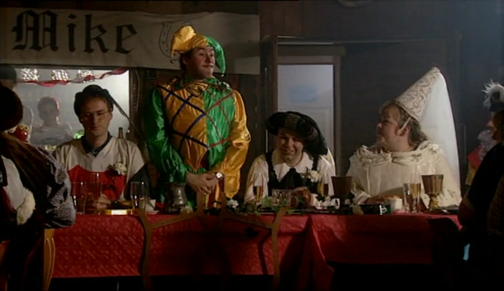 AS MIKE'S BEST MAN I'VE GOT TO SAY SOMETHING ABOUT HIS ACHIEVEMENTS. 