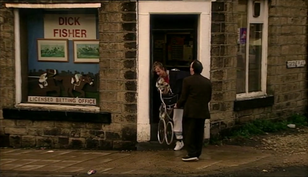 - OK? - JUST A LITTLE BIT FURTHER. 
