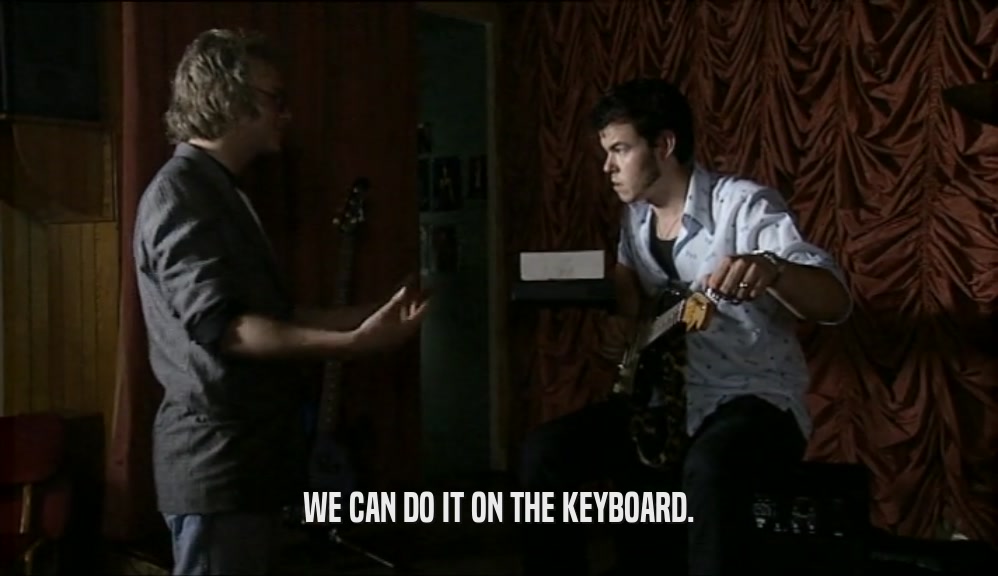 WE CAN DO IT ON THE KEYBOARD.  