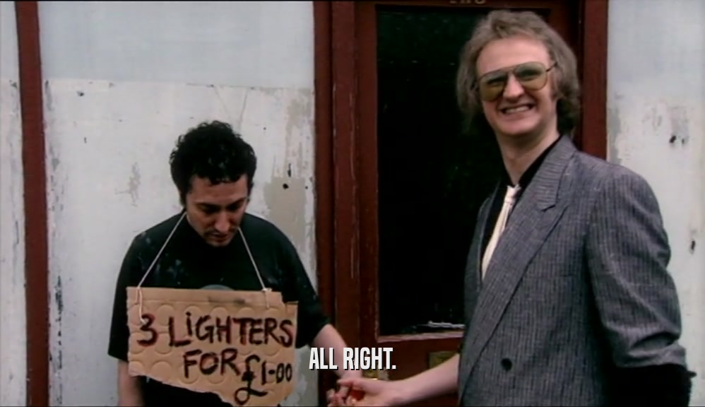 ALL RIGHT.  