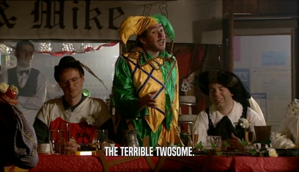 THE TERRIBLE TWOSOME.  
