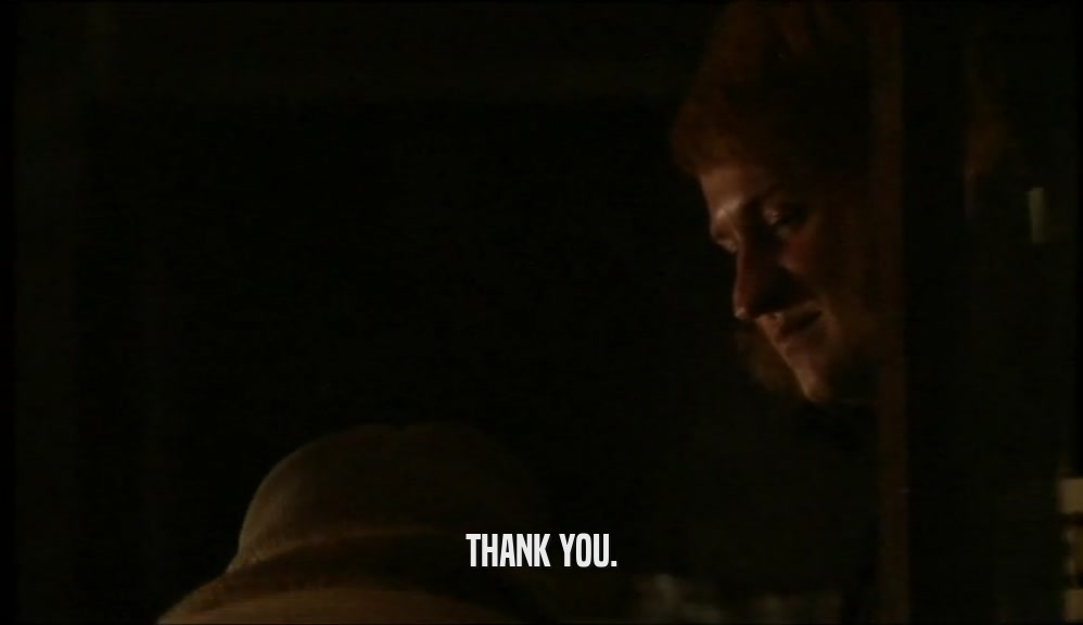 THANK YOU.  