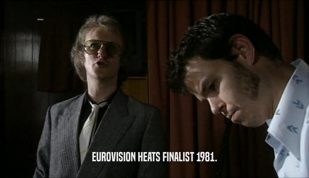 EUROVISION HEATS FINALIST 1981.  