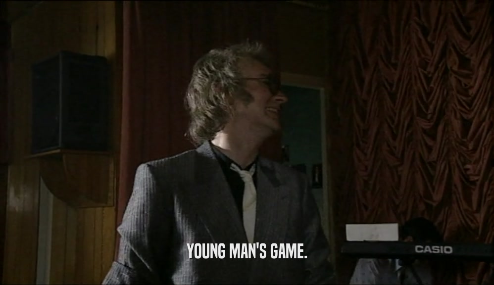 YOUNG MAN'S GAME.  