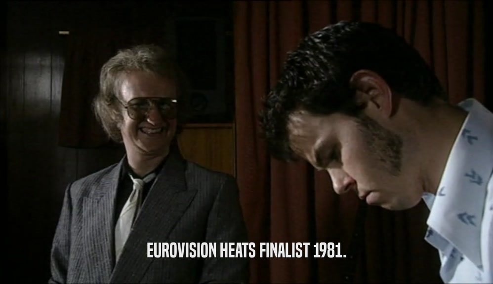 EUROVISION HEATS FINALIST 1981.  