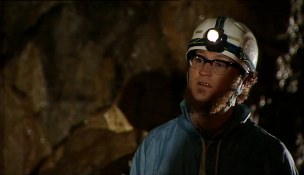 THE CONSTANT DRIP, DRIP FROM THE CAVERN ROOF.  