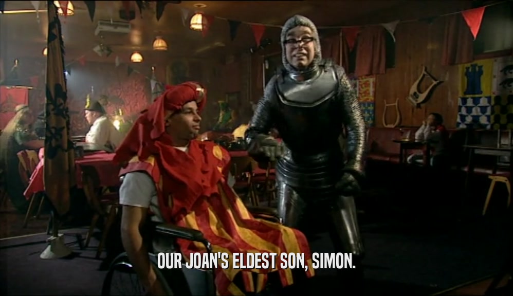 OUR JOAN'S ELDEST SON, SIMON.  