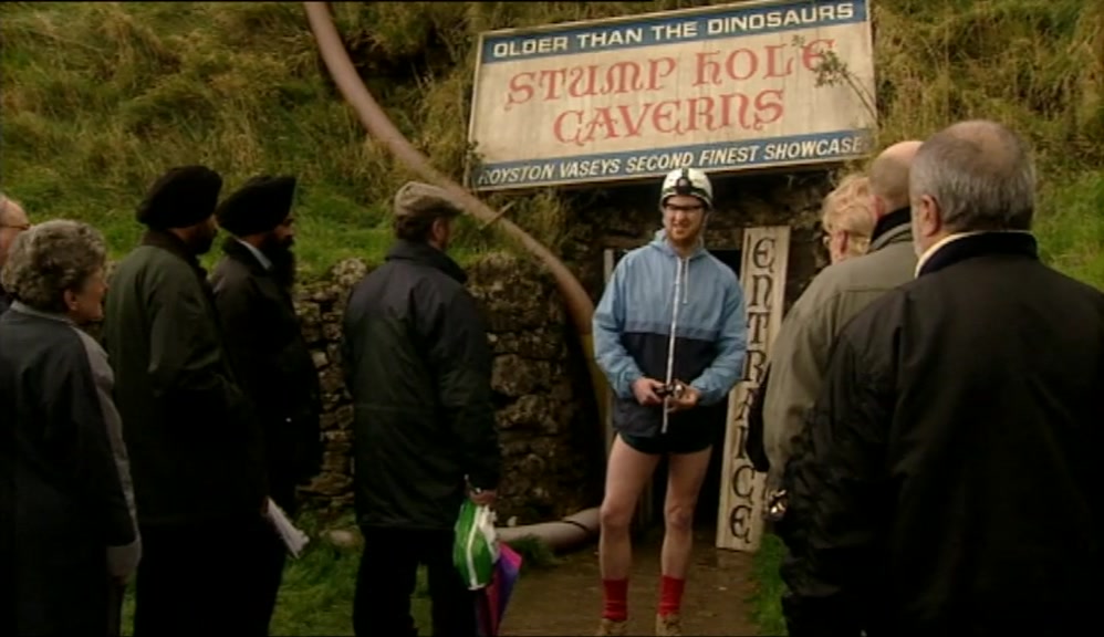 RIGHT, WE'RE ALL GATHERED. JUST COME THIS WAY.  