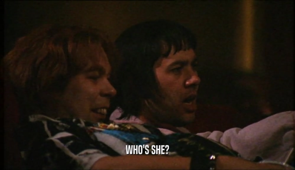 WHO'S SHE?  