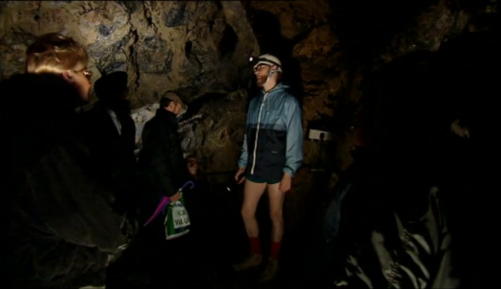 INCLUDING THE MUCH LARGER REDSCAR CAVERN LOCATED HALF A MILE WEST. 
