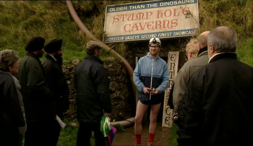 RIGHT, WE'RE ALL GATHERED. JUST COME THIS WAY.  