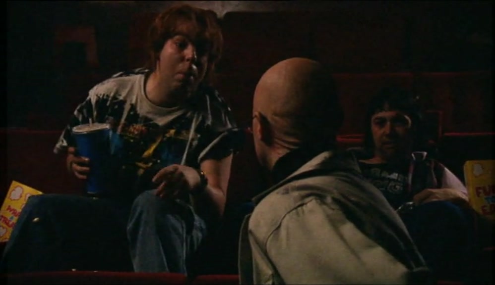 - YOU'RE IN WRONG BLOODY FILM. - IF YOU DON'T LIKE IT, LEAVE. 