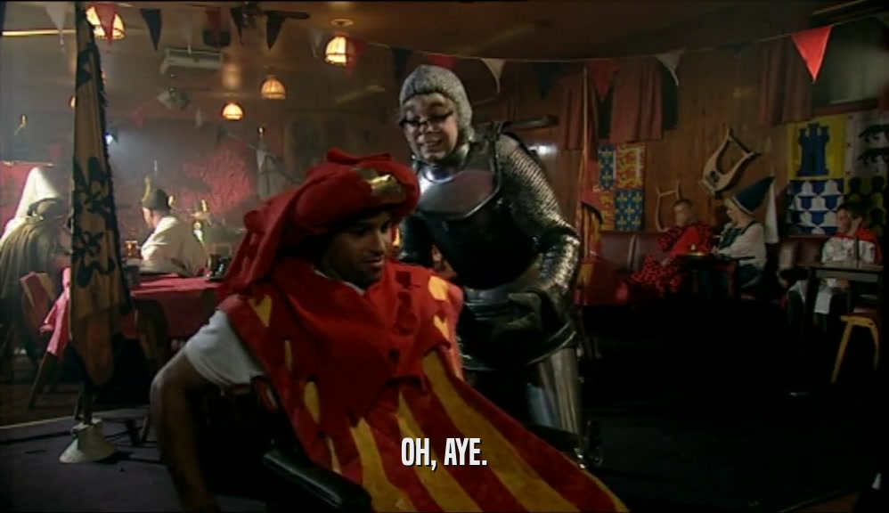 OH, AYE.  