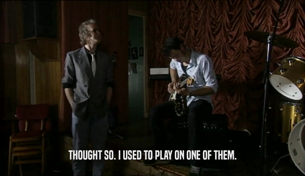 THOUGHT SO. I USED TO PLAY ON ONE OF THEM.  
