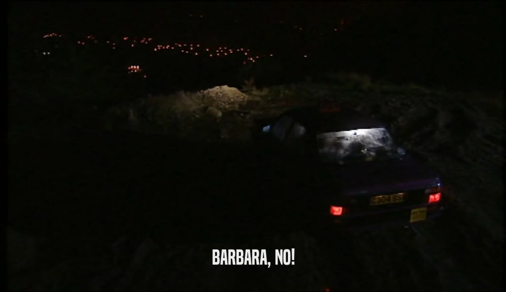 BARBARA, NO!  