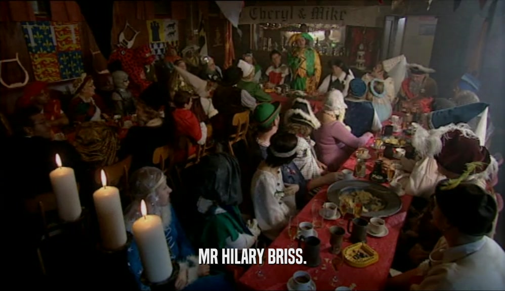 MR HILARY BRISS.  