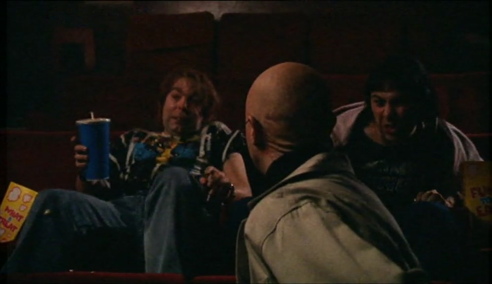- YOU'RE IN WRONG BLOODY FILM. - IF YOU DON'T LIKE IT, LEAVE. 