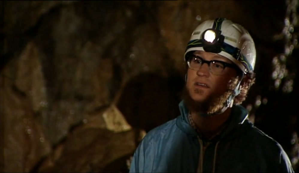 THE CONSTANT DRIP, DRIP FROM THE CAVERN ROOF.  