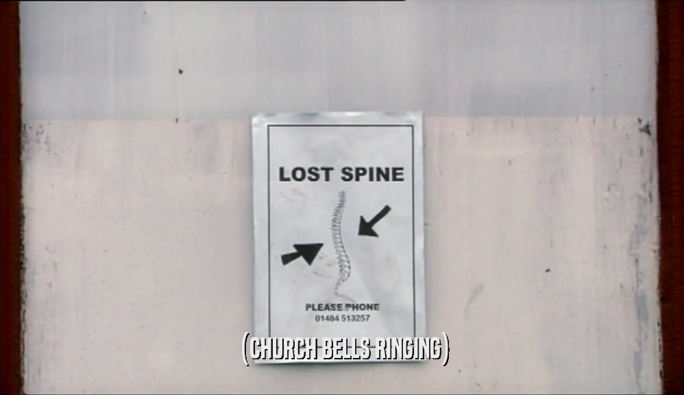 (CHURCH BELLS RINGING)  