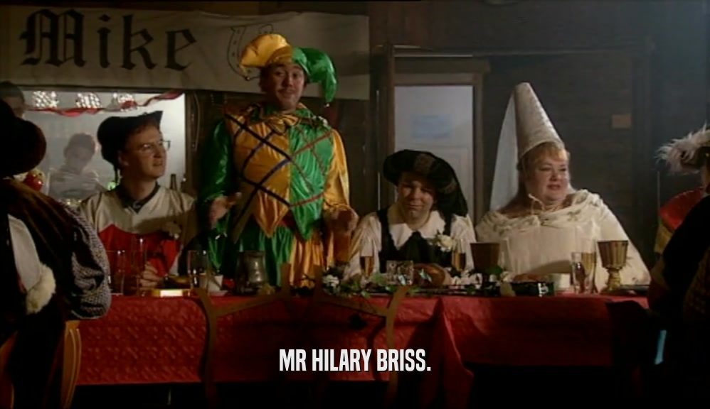 MR HILARY BRISS.  