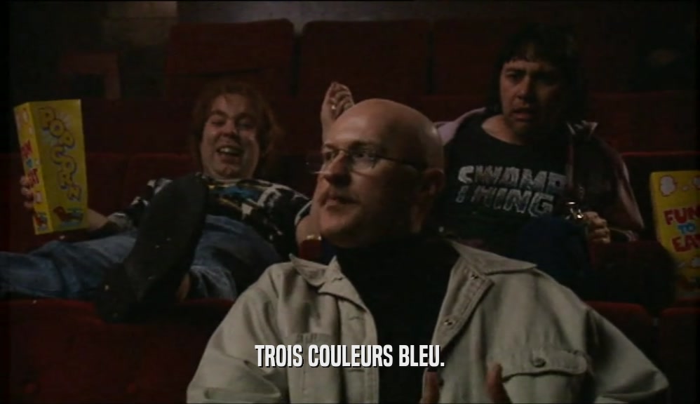 TROIS COULEURS BLEU.  