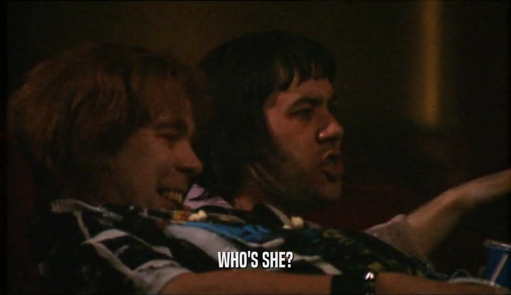 WHO'S SHE?  